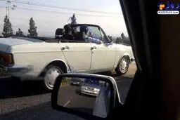 تصویری از عجیب ترین خودروی پیکان در ایران!