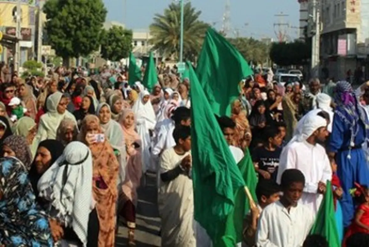 بازسازی واقعه غدیر در قشم