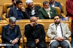عکس: داماد روحانی در صف اول مراسم سالگرد مرحوم هاشمی