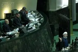 جلسه رای اعتماد به وزرای پیشنهادی علوم و نیرو با حضور رییس جمهور/تصاویر