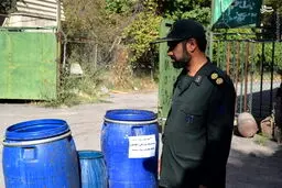 انهدام کارگاه ساخت مشروبات الکلی/ تصاویر