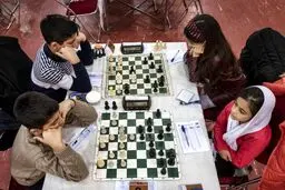 عکس: کودکان شطرنج‌باز در جام ستارگان