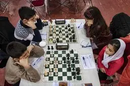 عکس: کودکان شطرنج‌باز در جام ستارگان