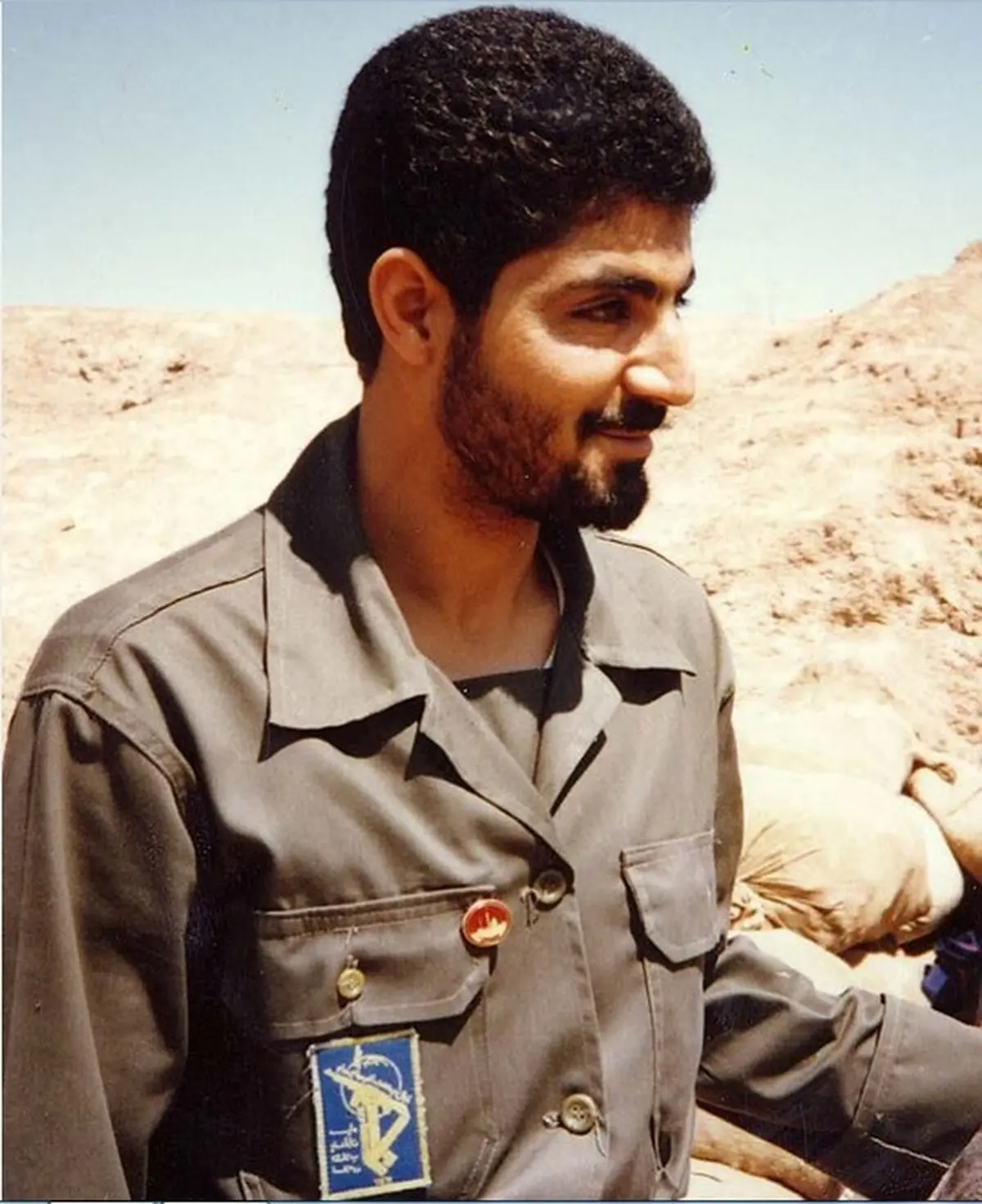 عکسی از سردار سلیمانی در دوران جوانی