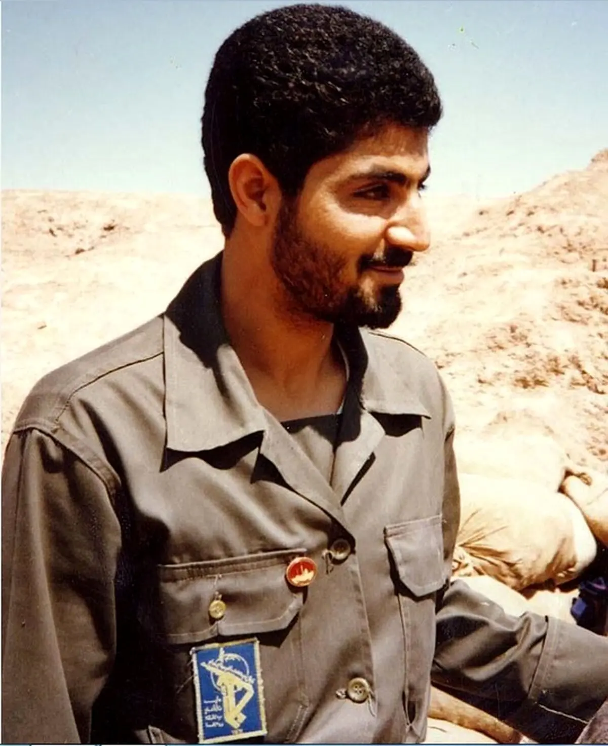 عکسی از سردار سلیمانی در دوران جوانی