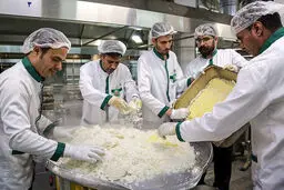 تصاویر/ افطار در مهمانسرای رضوی