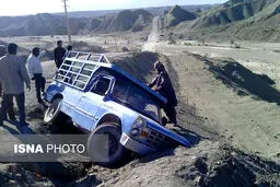 فوت 3 نفر بر اثر واژگونی وانت نیسان