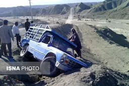 فوت 3 نفر بر اثر واژگونی وانت نیسان