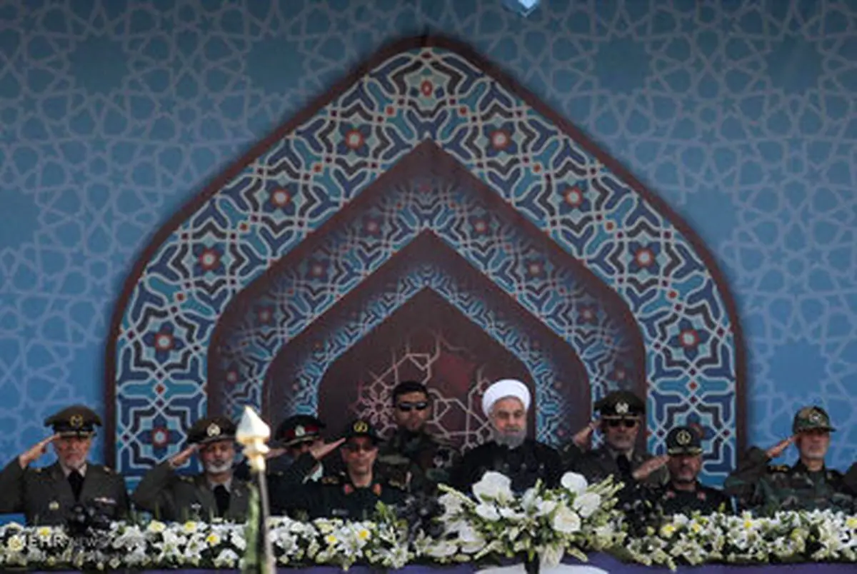 روایت تصویری از مراسم رژه نیروهای مسلح