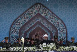 روایت تصویری از مراسم رژه نیروهای مسلح