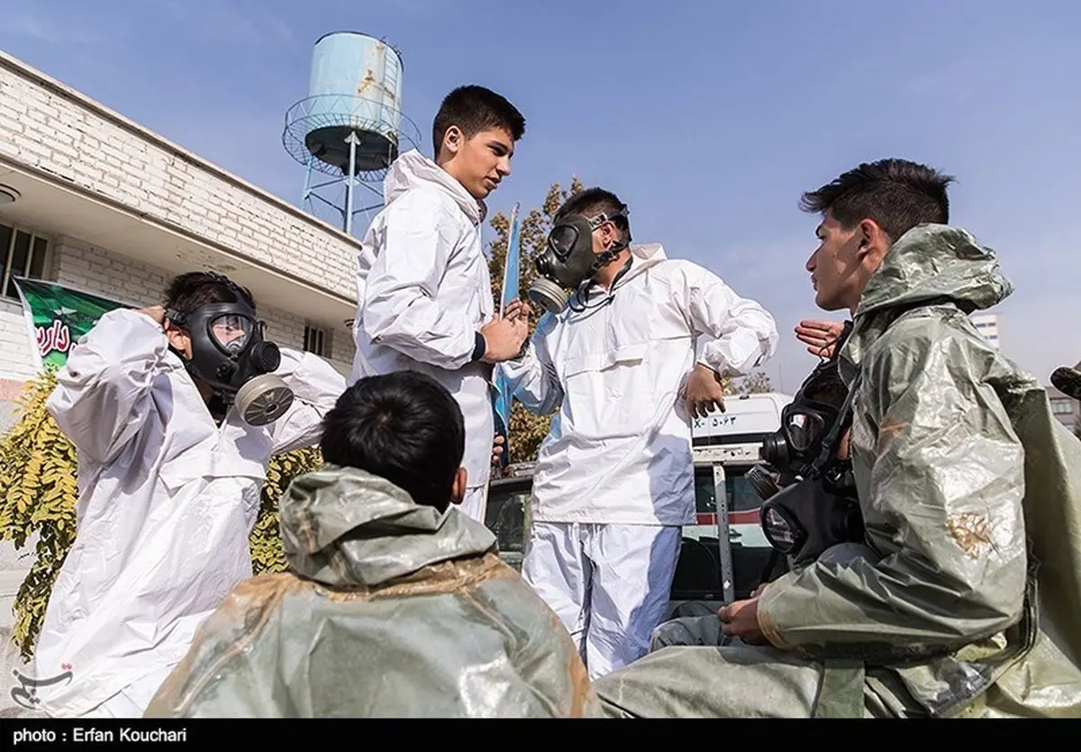 رزمایش پدافند غیرعامل دانش آموزی با حضور وزیر آموزش و پرورش/عکس