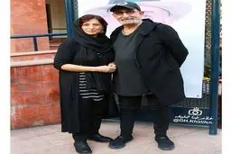 فرهاد آئیش و همسرش مائده طهماسبی /عکس