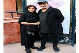 فرهاد آئیش و همسرش مائده طهماسبی /عکس