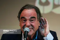 تصاویری از نشست خبری الیور استون در تهران