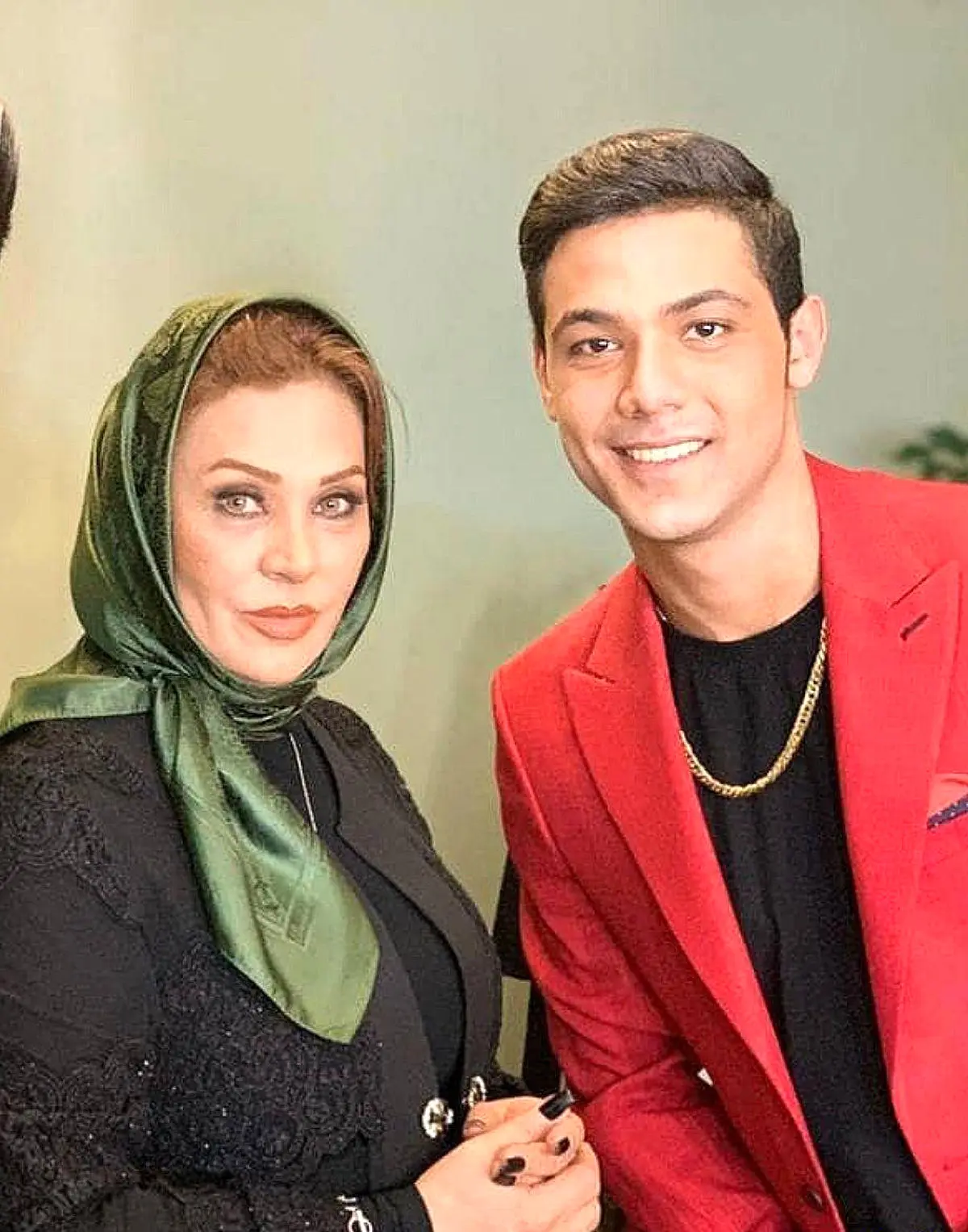 عکس / نسرین مقانلو و پسرش در فیلم سینمایی مورچه خوار