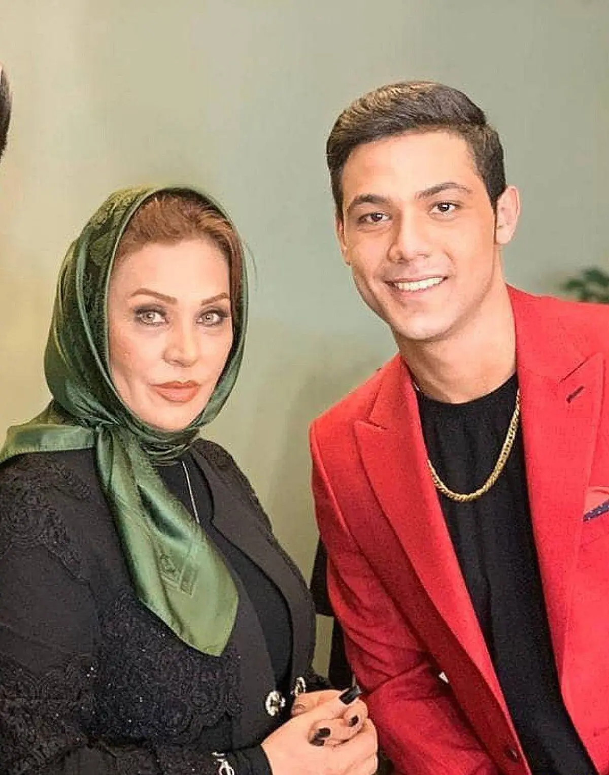عکس / نسرین مقانلو و پسرش در فیلم سینمایی مورچه خوار