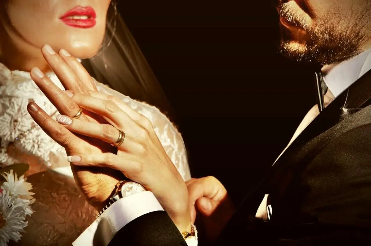 پنجمین سالگرد ازدواج عباس غزالی+عکس