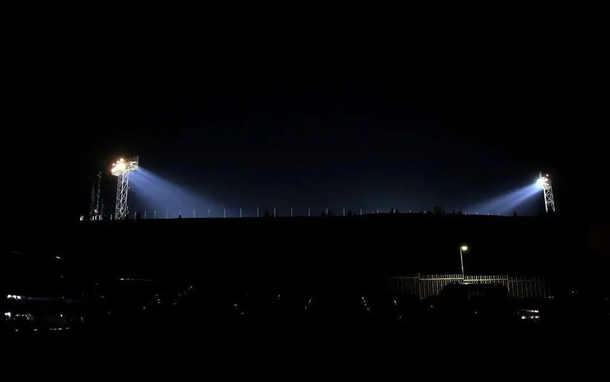 عکس تماشایی از استادیوم آزادی