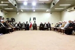 عکس /اعضای جدید مجمع تشخیص مصلحت نظام در محضر رهبری