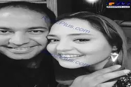 سلفی خانگی و عاشقانه زن و شوهر بازیگر