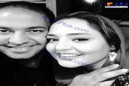 سلفی خانگی و عاشقانه زن و شوهر بازیگر