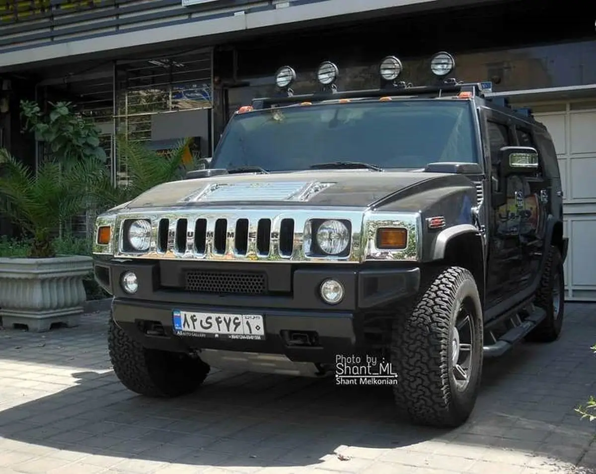 پاگُنده آمریکایی با پلاک ملی! / عکس