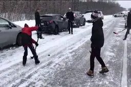 ببینید: یه روز عادی برفی در کانادا...