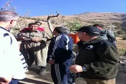کوهنوردی احمدی‌نژاد در توچال/ عکس