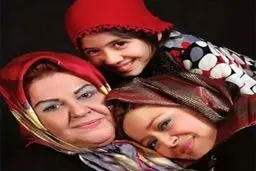 عکس/ بهاره رهنما در کنار مادر و دخترش