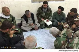 تصاویر حضور رئیس سازمان بدر در عملیات تکریت