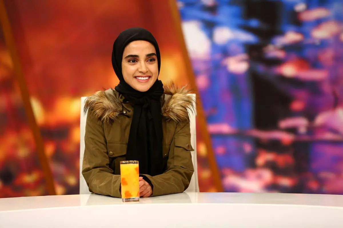 تصویری از خانم بازیگری که می‌گوید شبیه باربی است