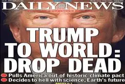 واکنش‌های جهانی به تصمیم ترامپ برای خروج از توافق زیست محیطی پاریس