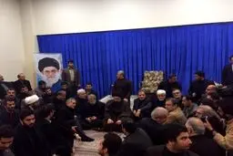 انتظار برای پيكر آيت الله هاشمي/عکس