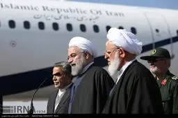 حواشی ورود روحانی به یزد/ تصاویر