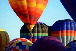 تصاویر دیدنی از جشنواره سالانه بالون‌ها