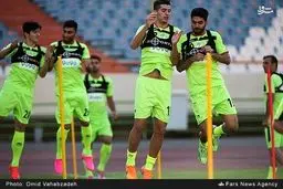 عکس/ تمرین تیم ملی فوتبال ایران