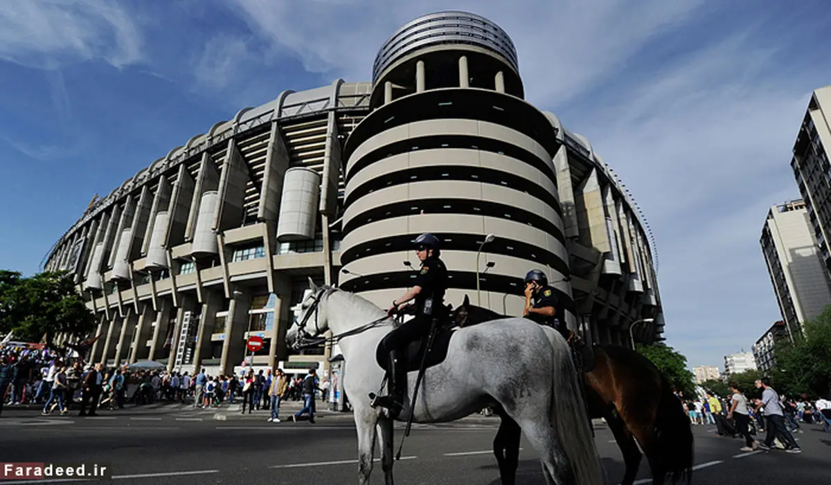 آتش بازی بارسا تحت تدابیر امنیتی/تصاویر