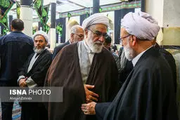 روایت تصویری از مراسم ختم آیت الله موسوی اردبیلی