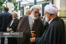 روایت تصویری از مراسم ختم آیت الله موسوی اردبیلی