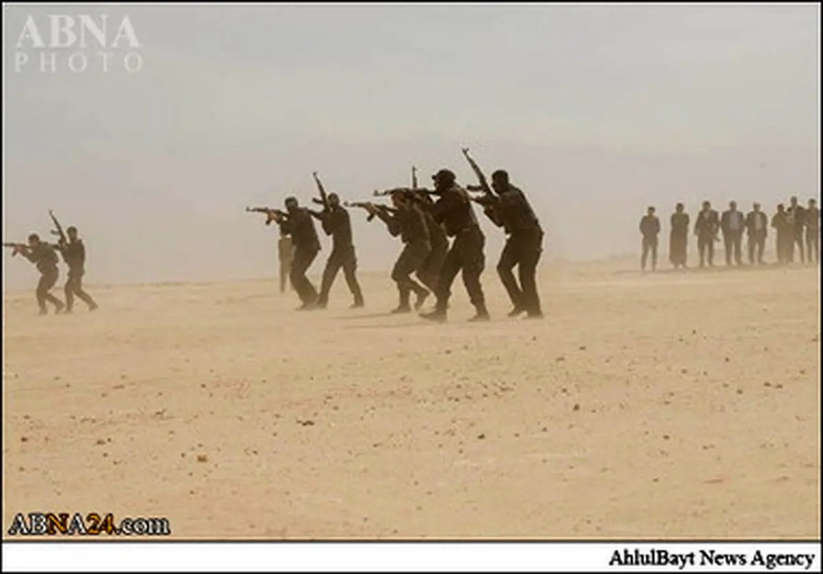 رزمندگان یگان العباس(ع) آماده نبرد با داعش/تصاویر