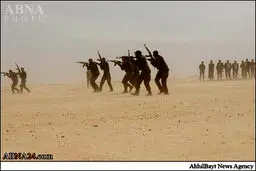 رزمندگان یگان العباس(ع) آماده نبرد با داعش/تصاویر