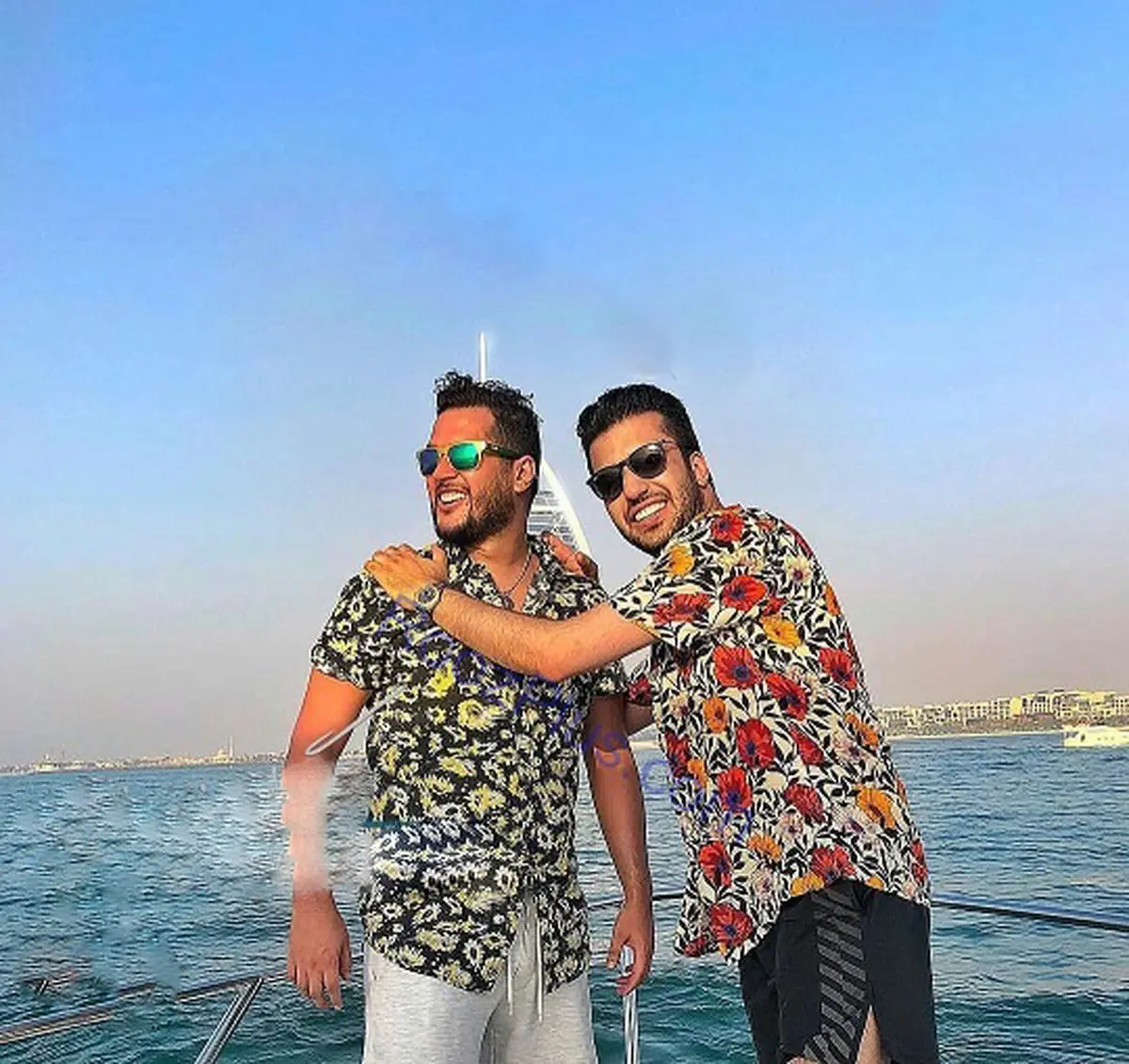 خوشگذرانی لوکس آقای بازیگر در دبی+عکس