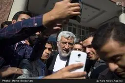 سلفی دانشجویان شهید‌رجایی با جلیلی/عکس