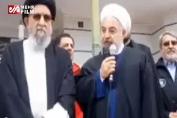 فیلم/حضور رئیس‌جمهور یک هفته پس از سیل در گلستان