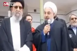 فیلم/حضور رئیس‌جمهور یک هفته پس از سیل در گلستان