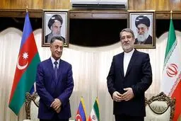 دیدار وزرای کشور جمهوری آذربایجان و ایران / تصاویر