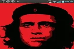 شباهت جالب علی کریمی به چگوارا / عکس