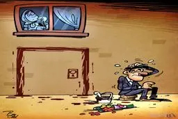 زندگی مجردی پسرها! /کاریکاتور