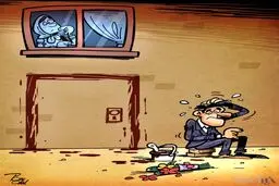 زندگی مجردی پسرها! /کاریکاتور