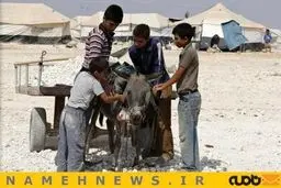 تصاویری از زندگی پناهندگان سوری در اردن